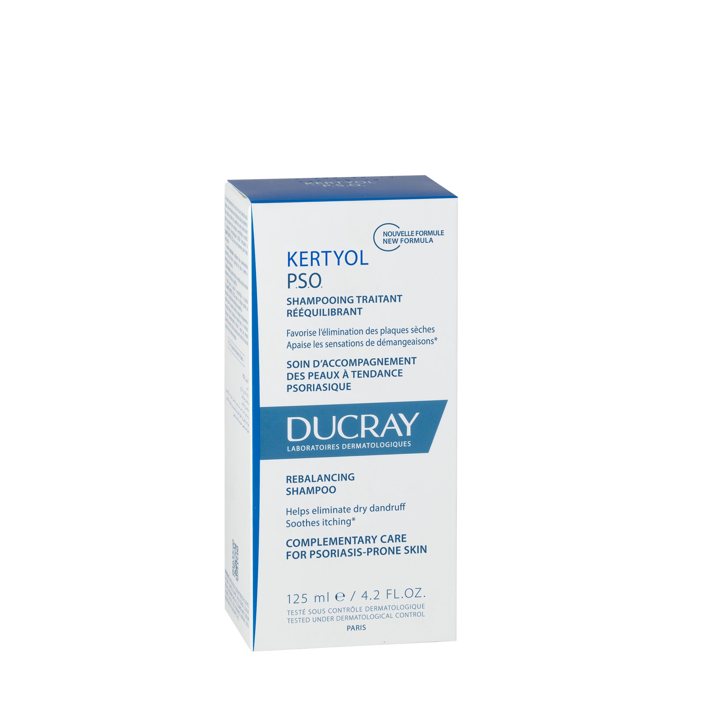 Ducray Kertyol PSO Третиращ ребалансиращ шампоан против сърбеж х 125 ml